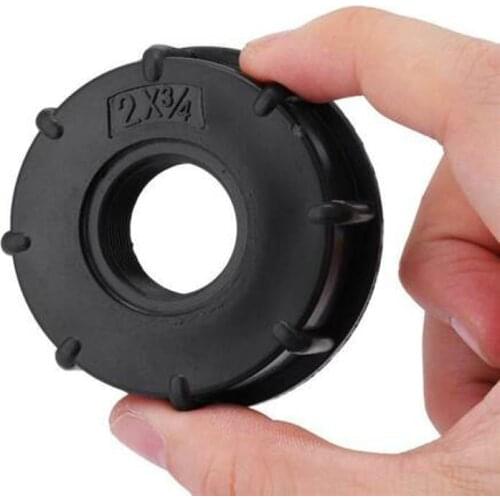 IBC Adapter Tank Connection Threaded Cap IBC Ton Barrel Hose Joint Fittings Water Tank Hose Connector 1/2 "3/4" 1 " Tank Connect