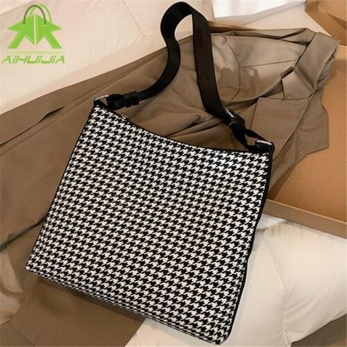 Stripe Simplicity Water Proof Women Canvas Bags Fashion Trend High Capacity Shoulder Bags 2021 New High Quality Casual Hand Bags