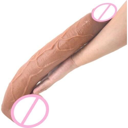 FAAK 39.5*5.6cm Super Long Dildos Sex Shop Super Long Anal Plug Sex Toys For Couples Realistic Dildo For Women Goods For Adult