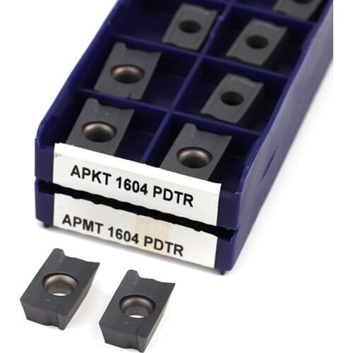 APKT1135 PDTR LT30 APKT1604 APMT1135 APMT1604 CNC Lathe Turning Tools Carbide Insert Milling Blade Machining Steel High Quality