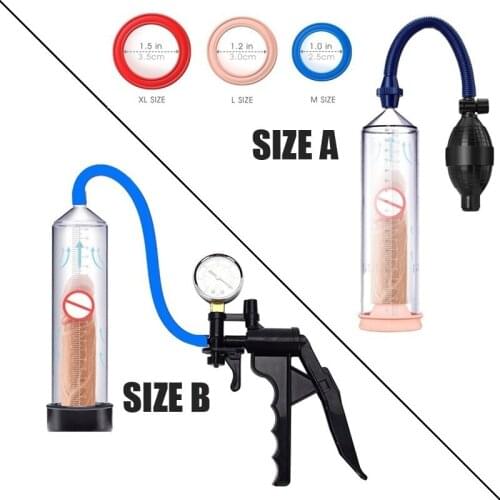 PENlS Enlargement Vacuum Pump Man Sex Toys PENlS Extender Adult Sexy penis pumps penis enlargement vacuum penis pumps x40
