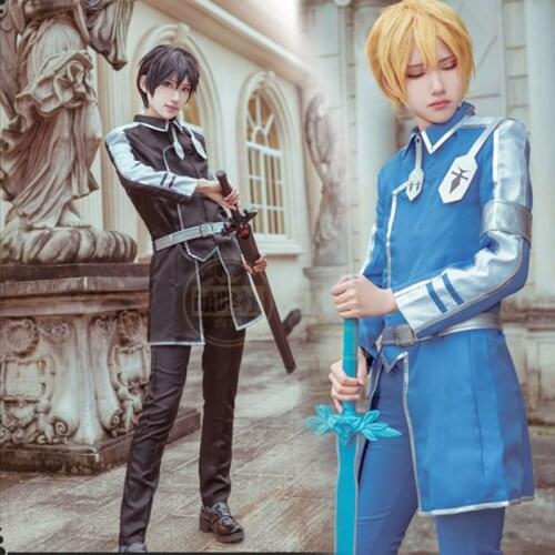 Japanese Anime Sword Art Online Eugeo Cosplay Costume SAO Alicization Kirigaya Kazuto Cosplay Costume Halloween Uniforms