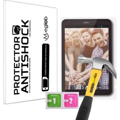 Screen protector Anti-Shock Anti-scratch Anti-Shatter compatible with Tablet Wolder miTab Iowa