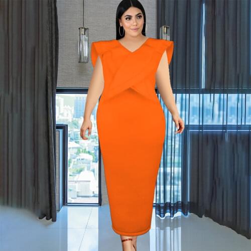 Sexy V Neck Sleeveless Ruffles Slim Fit Bodycon Dress Night Clubwear Party Dresses Women Evening Elegant White Long Maxi Dresses