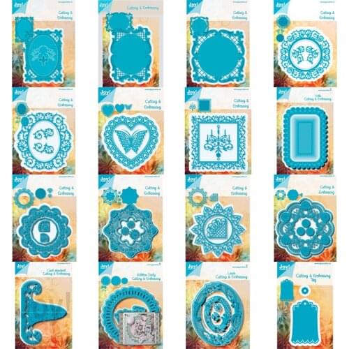 2021 AliliArts Metal Cutting Dies Border & Lace Frame diy Scrapbooking Photo Album Decorative Embossing PaperCard Crafts Die