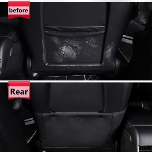 Car Seat Anti-kick pad Anti-dirty pad Car Seat back anti-kick pad For Tesla Model3