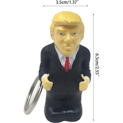 Keychain Crowded Stress Ball Car Keyrings For Decompression Key Gift Key Chain E56C