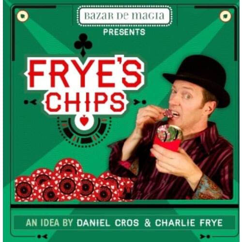 Fryes Chips ( Gimmicks and Online Instruction) by Charlie Frye,Close Up Magic Trick,Illusions,Fun,Magic Tools
