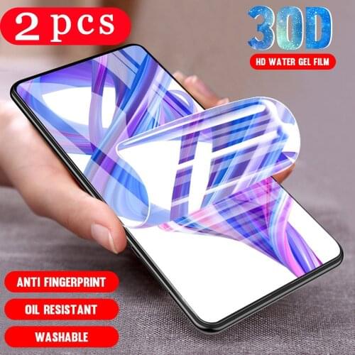 2Pcs soft full cover hydrogel film for huawei nova 5t 5z 5 5i pro 4 4e 3 3i 3e Not Glass phone screen protector protective film