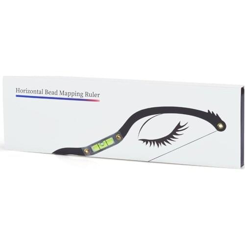 Horizontal Bead Mapping Ruler For Permanent Makeup and Microblading