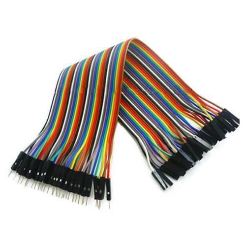 40 Pcs 20cm Male to Female Dupont Wire Cable for Arduino Breadboard