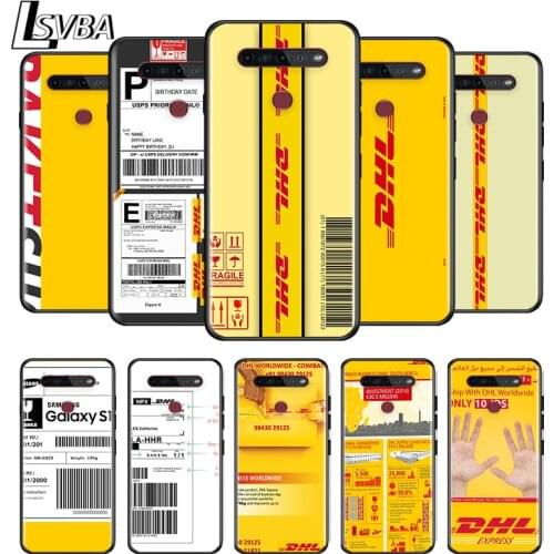 Fashion Dhl Express For LG G8 V30 V35 V40 V50 V60 Q60 K40S K50S K41S K51S K61 K71 K22 K31 K42 K92 ThinQ Black Soft Phone Case