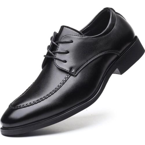Men Dress Shoes 2020 Spring Men Office Footwear Brand Business Man Formal Shoes