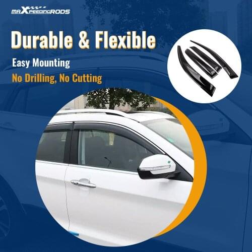 New 4X Weather Shield Weathershields for Mitsubishi ASX 2010-2019