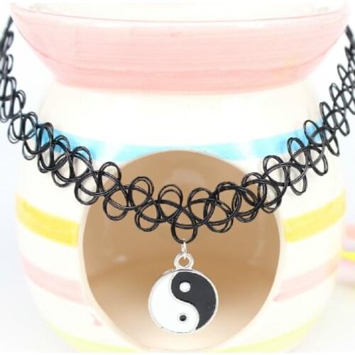 The New Design Of The Wild Fashion Tai Chi Gossip Lovers Necklace Statement Necklace Jewelry Wholesale Women The Best Gift