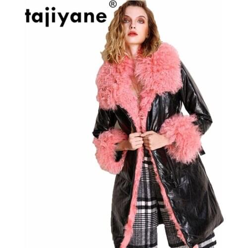 Coat Fur Real Genuine Leather Jacket Cashmere Wool Coat Autumn Winter Jacket Women Clothes 2021 Korean Vintage Down Coats ZT1234
