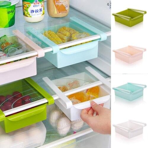 Direct Multifunction Refrigerator Drawer Fridge Storage Box Rack Shelf Holder Slide Fridge Organizer Kitchen Accessory