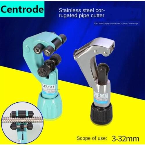 Stainless steel corrugated pipe cutter cutter air conditioner tube copper steel pipe cutter wheel metal pipe tool accessories