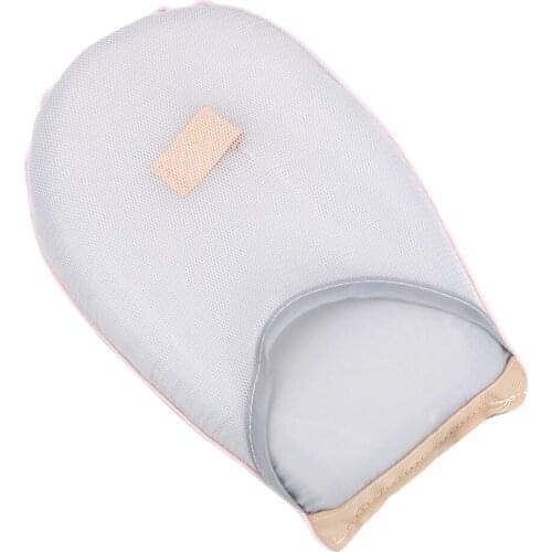 For Clothes Garment Hand-Held Mini Ironing Pad Anti Steam Gloves Heat Resistant T-shirts Sleeve Ironing Board Holder Portabe