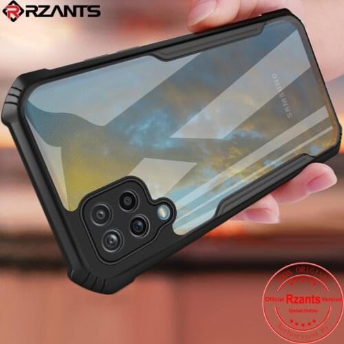 Rzants For Samsung Galaxy A12 S21 S21 Plus S21 Ultra Phone Case Hard [Beetle] Hybrid Shockproof Slim Crystal Clear Double Casing