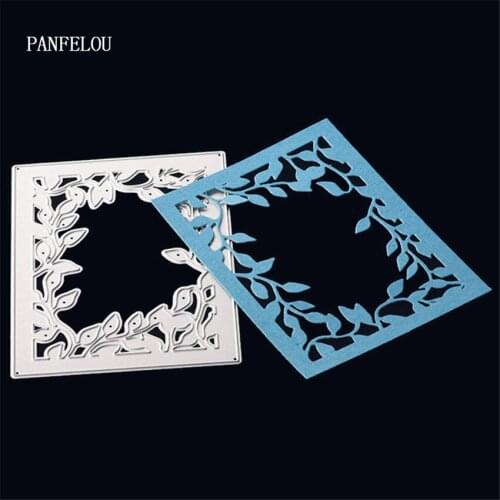 PANFELOU Metal craft Vines window paper die cutting dies for Scrapbooking/DIY Easter wedding Easter cards