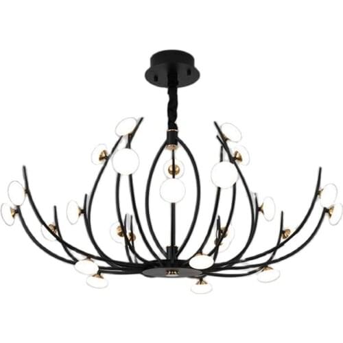 Nordic Modern Minimalist Chandelier Creative Atmosphere New Chandelier For Living Room Bedroom Study Dining Room Daily Lighting