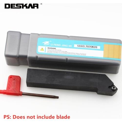 1PC DESKAR SSSCR2020K09 SSSCL2020K09 Turning Tools Carbide Inserts CNC Lathe Cutter Cutting For SCMT09 Carbide Blades