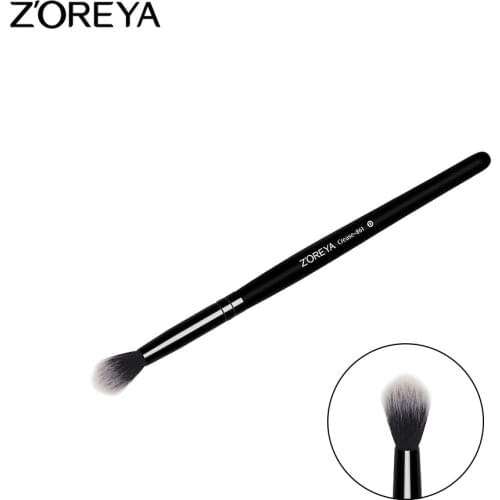 ZOREYA Brand 1pc Eye Makeup Brush For Creasing With Velvety Synthetic Hair As Affordable Make Up Tool