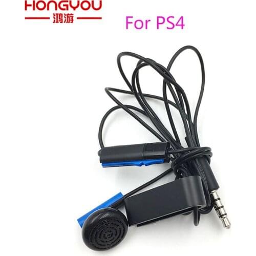 30PCS 100% new headphones For Sony Playstation 4 PS4 Headset Earphone Microphone Earpiece Clip