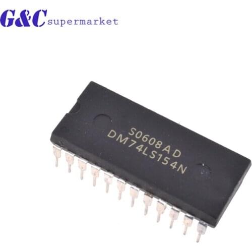 74LS154 HD74LS154P DM74LS154N 4-16 DIP24