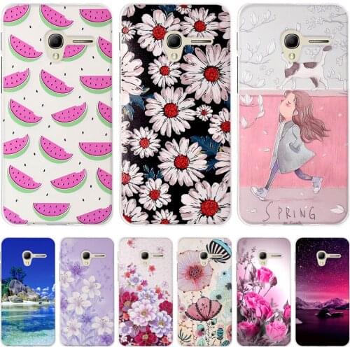 For Alcatel One Touch Pop 3 5.0 Case Soft Silicone TPU Cartoon Coque For Alcatel One Touch Pop 3 5.0 5015D 5015 Cover Funda