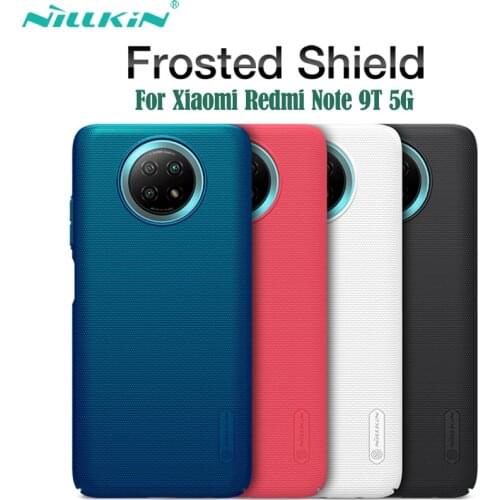 For Xiaomi Redmi Note 9T 5G Case Nillkin Super Frosted Shield Case Hard PC Phone Protector Back Cover For Xiaomi Redmi Note9T
