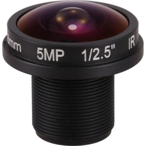 Hot HD fisheye cctv lens 5MP 1.8mm M12*0.5 mount 1/2.5 F2.0 180 degree for video surveillance camera cctv lenses