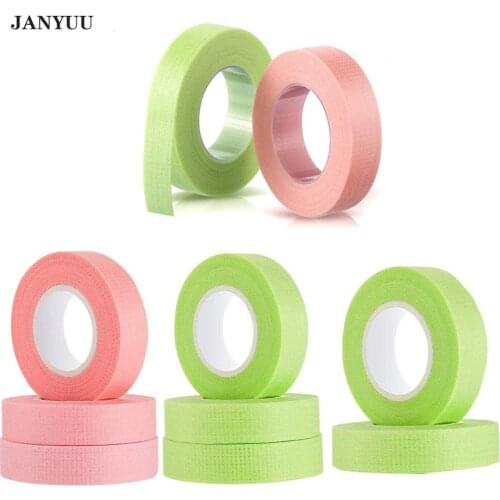 Wholesale 100 Rolls Professional Individual White pink green under eye eyelash extension tape