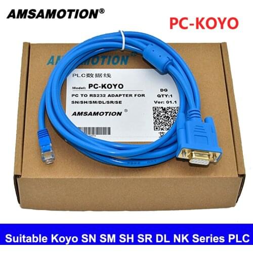 PC-KOYO Suitable Koyo SN SM SH SR DL NK Series PLC Programming Cabale Download Cable