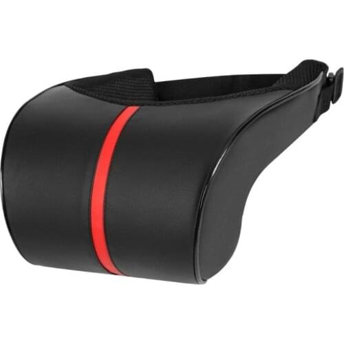 PU Leather Car Auto Headrest Neck Rest Memory Foam Pillows Seat Support Car Head Headrest Pillow Cushion Car Styling Accessories
