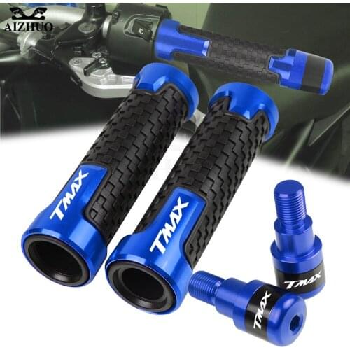 TMAX FOR YAMAHA TMAX 500 2008-2016 2009 2010 2012 2014 Motorcycle Accessories Handlebar Grips Handle Bar Cap End A 7/8"22mm CNC