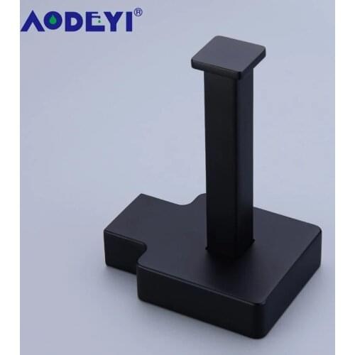 High QualityToilet Paper Holder Bathroom Stand Hanger Brass Tissue Rack Kitchen Towel Hook Black