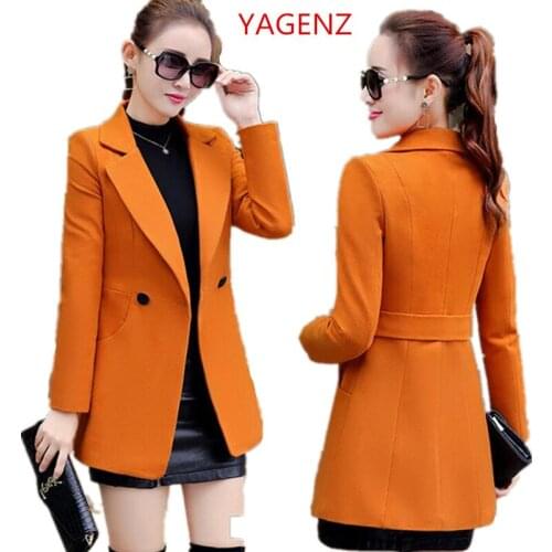 Женские прямые пиджаки YAGENZ China At AliExpress