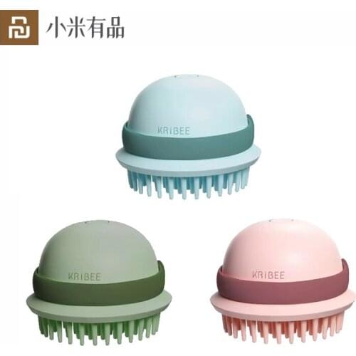 Youpin Kribee Portable Electric Head Massage Comb Waterproof Vibration Degreasing Low Frequency Massage Scalp Head