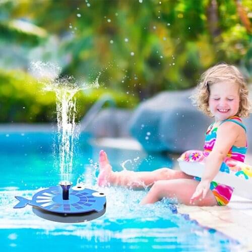 1pc Solar Fountain Pump Solar Energy Storage Floating Fountain Solar Independent Bird Bath Floating Fountain For Garden Outdoor
