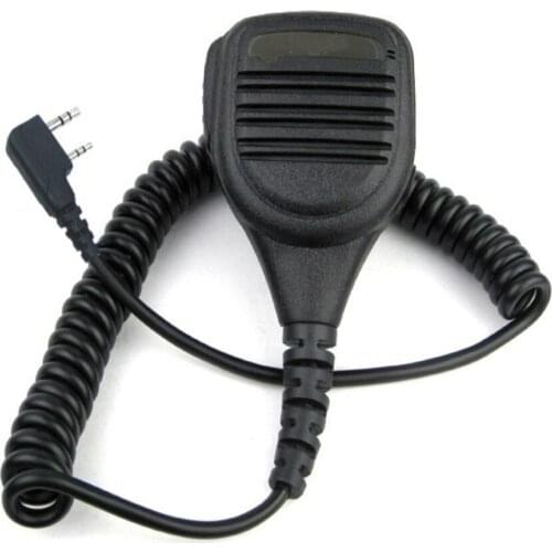 2 pin Speaker Mic Microphone For Baofeng Kenwood BF-888S UV-5R TK378G TK278G TK3107 TK2107 TK3207 TK2207 TK-3302 Two Way Radio