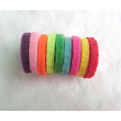 22mm round felt pad for taking essential oil on the diffuser necklace jewelry