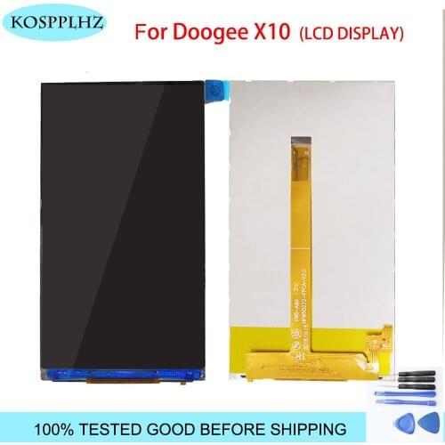 5.0''For Doogee x10 LCD Display Screen Replacement Repair Part For Doogee x 10 Mobile Phone Accessories With Tools And Adhesive