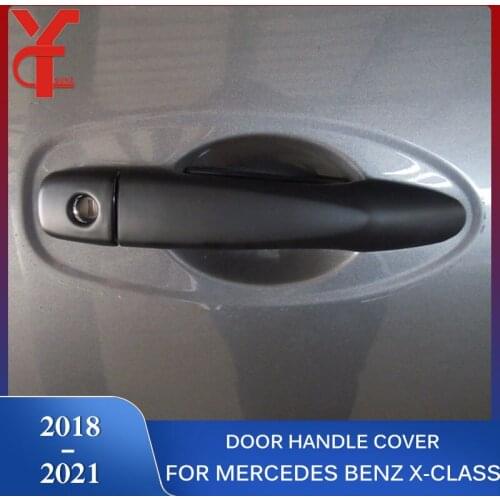 ABS Door Handle Cover Exterior Parts Accessories For Mercedes Benz X-class 2018 2019 2020 2021