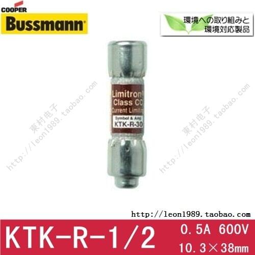 Bussmann Limitron Class CC Fuse KTK-R-1/2 KTK-R-4/10