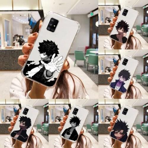 De Boku No Hero Academia Phone Case Transparent For Samsung S A M J 21 20 50 30 60 5 7 51 71 90 11 10 J710 e p PLUS Prime 5G