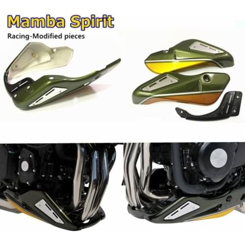 FOR KAWASAKI Z900RS 2018+ Motorcycle Accessories Engine Chassis Shroud Fairing Exhaust Shield Guard Protection Cover ArmyGreen