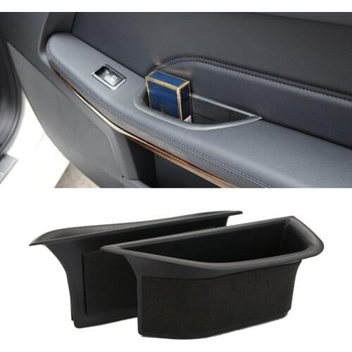 For Mercedes Benz 2008-2015 E Class W212 Door Handle Container Holder Tray Storage Box Car Organizer Accessories