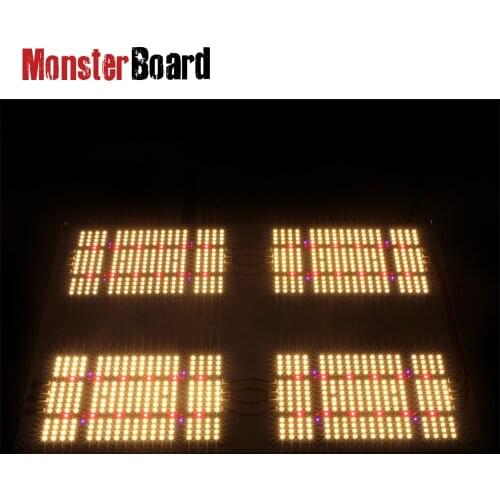 Geeklight monster board 480w dimmable samsung lm301b hydroponic led plant grow light strip bar full spectrum
